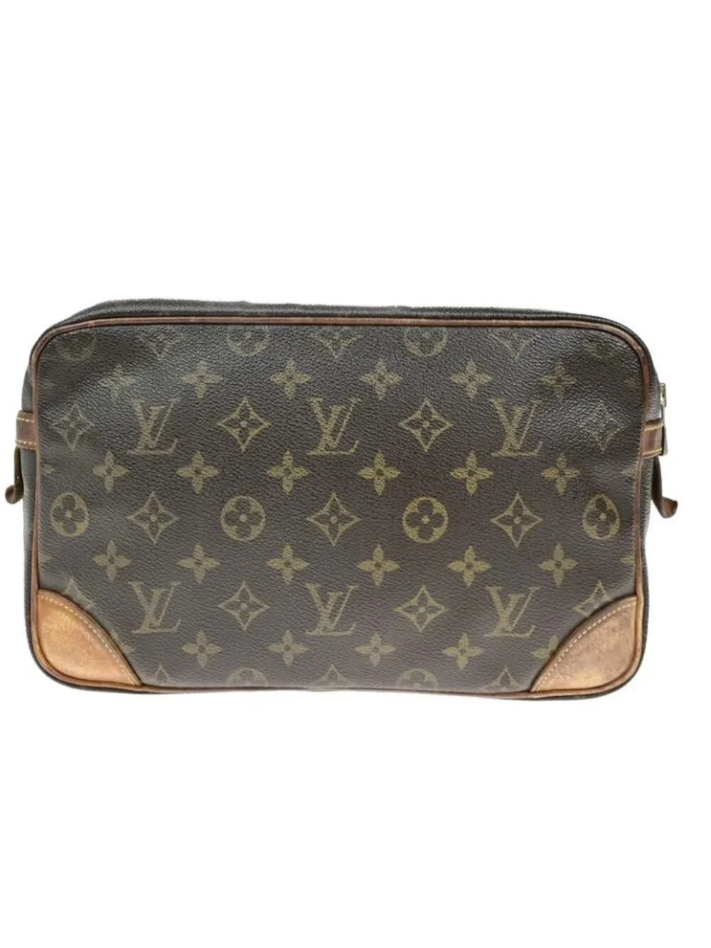 Louis Vuitton Clutch Bag Compiegne 28 Monogram 01 Bs167 - Picture 4 of 10